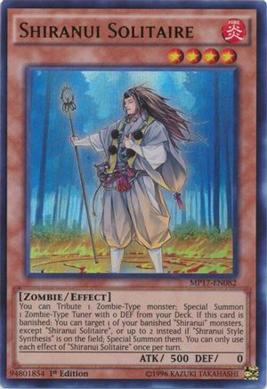 Shiranui Solitaire (MP17-EN082) - 2017 Mega-Tins Mega Pack 1st Edition