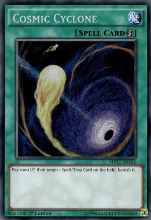 Cosmic Cyclone (MP17-EN105) - 2017 Mega-Tins Mega Pack 1st Edition