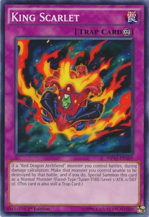 King Scarlet (MP17-EN109) - 2017 Mega-Tins Mega Pack 1st Edition