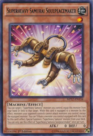 Superheavy Samurai Soulpeacemaker (MP17-EN134) - 2017 Mega-Tins Mega Pack 1st Edition