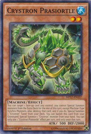 Crystron Prasiortle (MP17-EN137) - 2017 Mega-Tins Mega Pack 1st Edition