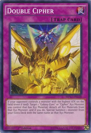 Double Cipher (MP17-EN158) - 2017 Mega-Tins Mega Pack 1st Edition