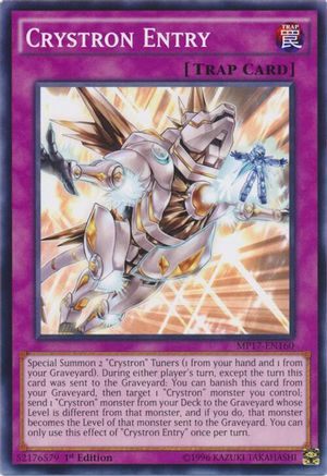 Crystron Entry (MP17-EN160) - 2017 Mega-Tins Mega Pack 1st Edition