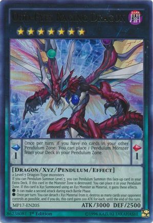 Odd-Eyes Raging Dragon (MP17-EN205) - 2017 Mega-Tins Mega Pack 1st Edition