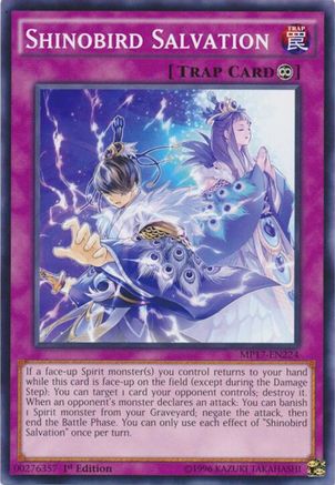 Shinobird Salvation (MP17-EN224) - 2017 Mega-Tins Mega Pack 1st Edition