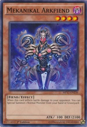 Mekanikal Arkfiend (MP17-EN236) - 2017 Mega-Tins Mega Pack 1st Edition