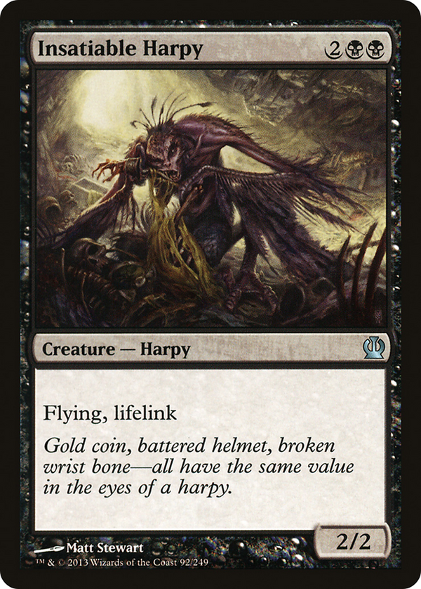 Insatiable Harpy [Theros]