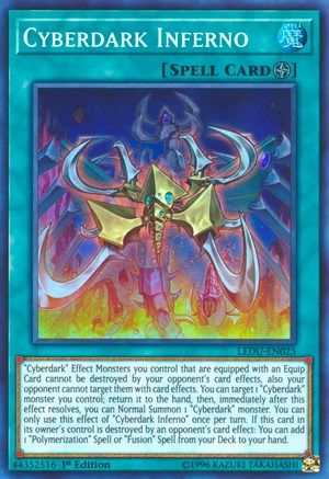 Cyberdark Inferno (LEDU-EN025) - Legendary Duelists 1st Edition
