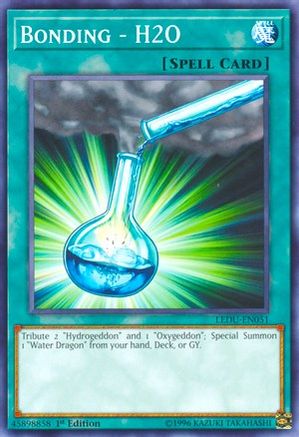 Bonding - H2O (LEDU-EN051) - Legendary Duelists 1st Edition