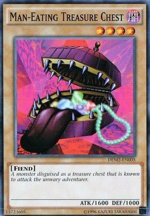 Man-Eating Treasure Chest (DEM2-EN005) - Demo Deck 2015 Unlimited
