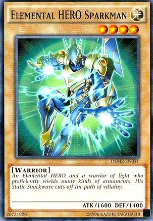 Elemental HERO Sparkman (DEM2-EN011) - Demo Deck 2015 Unlimited