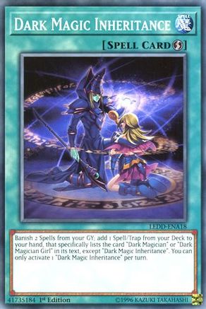 Dark Magic Inheritance (LEDD-ENA18) - Legendary Dragon Decks 1st Edition