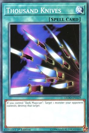 Thousand Knives (LEDD-ENA19) - Legendary Dragon Decks 1st Edition