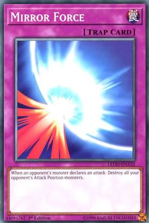 Mirror Force (LEDD-ENA32) - Legendary Dragon Decks 1st Edition