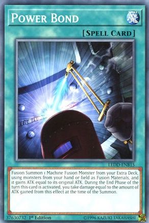 Power Bond (LEDD-ENB15) - Legendary Dragon Decks 1st Edition