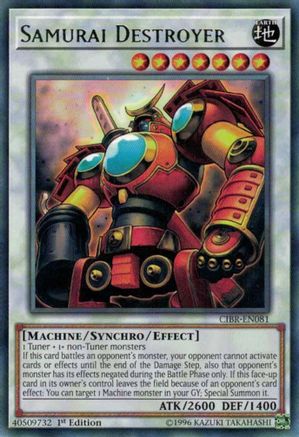 Samurai Destroyer (CIBR-EN081) - Circuit Break 1st Edition
