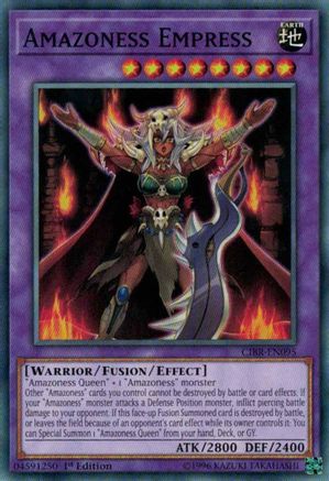 Amazoness Empress (CIBR-EN095) - Circuit Break 1st Edition