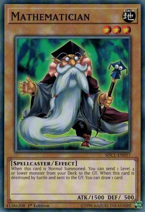 Mathematician (SDCL-EN017) - Structure Deck: Cyberse Link 1st Edition