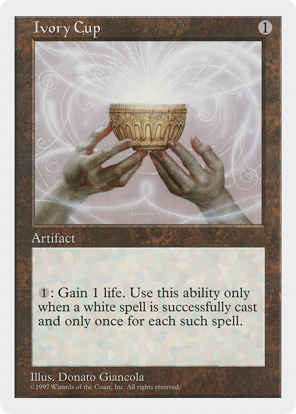 Ivory Cup [Fifth Edition]