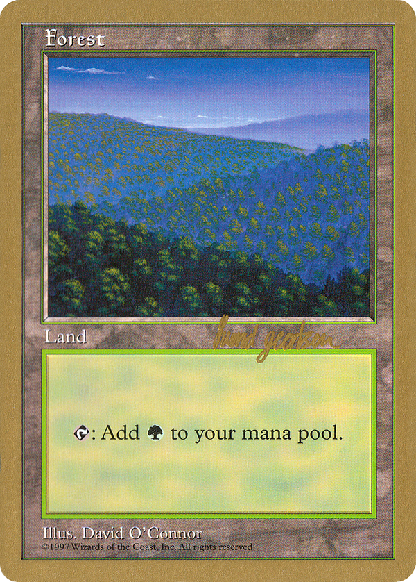 Forest (418) (Svend Geertsen) [World Championship Decks 1997]