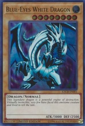 Blue-Eyes White Dragon (KACB-EN001) - Collector's Boxes Limited