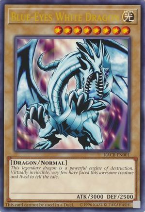 Blue-Eyes White Dragon (Oversized) (KACB-EN001) - Collector's Boxes Limited