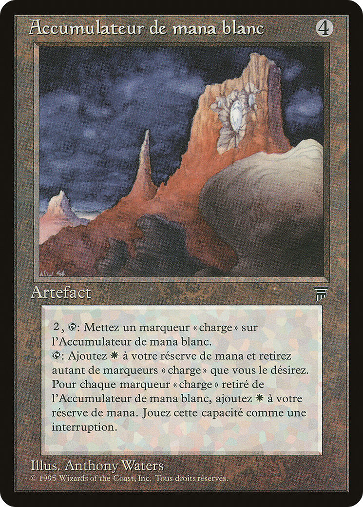 White Mana Battery (French) - 
