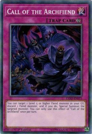 Call of the Archfiend (EXFO-EN075) - Extreme Force 1st Edition