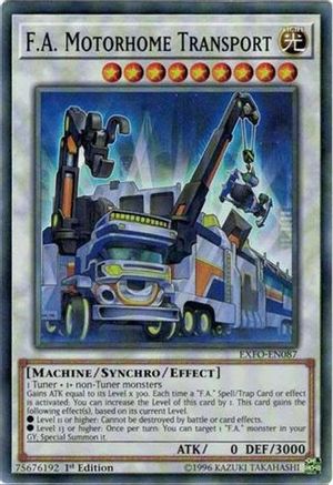F.A. Motorhome Transport (EXFO-EN087) - Extreme Force 1st Edition