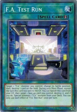 F.A. Test Run (EXFO-EN089) - Extreme Force Unlimited