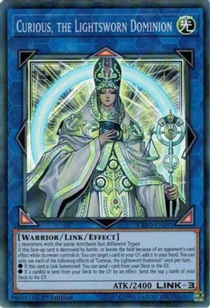 Curious, the Lightsworn Dominion (EXFO-EN091) - Extreme Force 1st Edition
