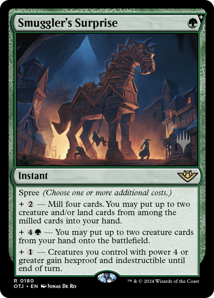 Smuggler's Surprise (Promo Pack) [Outlaws of Thunder Junction Promos]