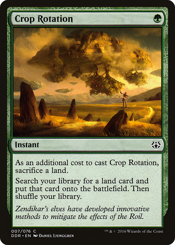Crop Rotation [Duel Decks: Nissa vs. Ob Nixilis]