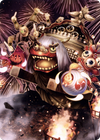 March of Reckless Joy // March of Reckless Joy (ANEO-062) - Neon Dynasty Art Series (Borderless)