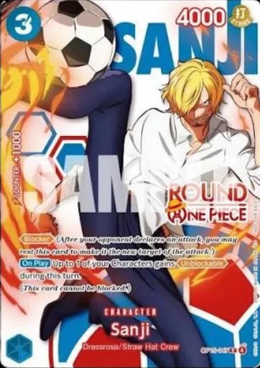 Sanji (Round 1 Promo) (OP15-047) - One Piece Promotion Cards Foil