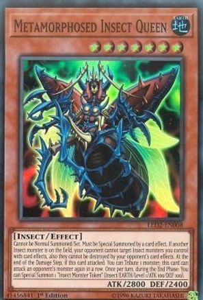 Metamorphosed Insect Queen (LED2-EN008) - Legendary Duelists: Ancient Millennium 1st Edition