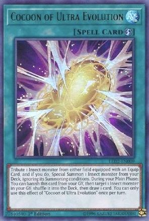 Cocoon of Ultra Evolution (LED2-EN009) - Legendary Duelists: Ancient Millennium 1st Edition