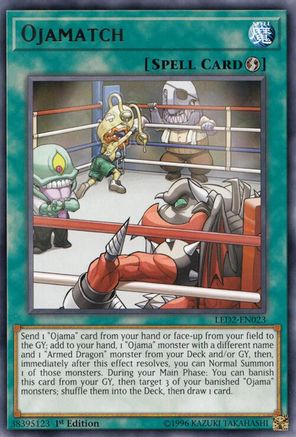Ojamatch (LED2-EN023) - Legendary Duelists: Ancient Millennium 1st Edition