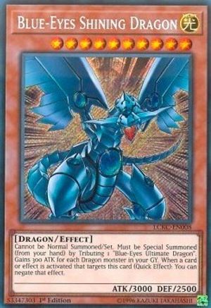 Blue-Eyes Shining Dragon (LCKC-EN008) - Legendary Collection Kaiba 1st Edition