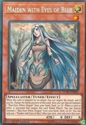 Maiden with Eyes of Blue (LCKC-EN012) - Legendary Collection Kaiba 1st Edition