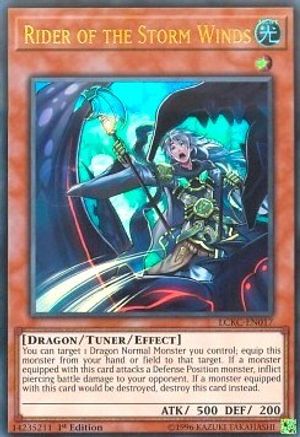Rider of the Storm Winds (LCKC-EN017) - Legendary Collection Kaiba Unlimited