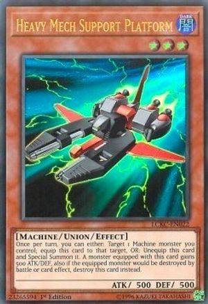 Heavy Mech Support Platform (LCKC-EN022) - Legendary Collection Kaiba 1st Edition