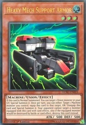 Heavy Mech Support Armor (LCKC-EN023) - Legendary Collection Kaiba 1st Edition