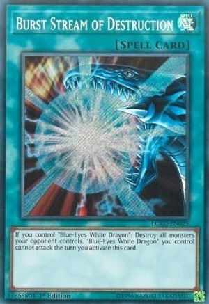 Burst Stream of Destruction (LCKC-EN025) - Legendary Collection Kaiba 1st Edition