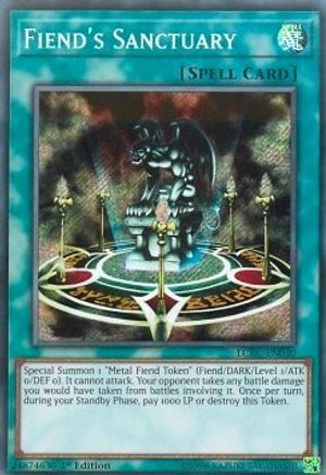 Fiend's Sanctuary (LCKC-EN030) - Legendary Collection Kaiba 1st Edition