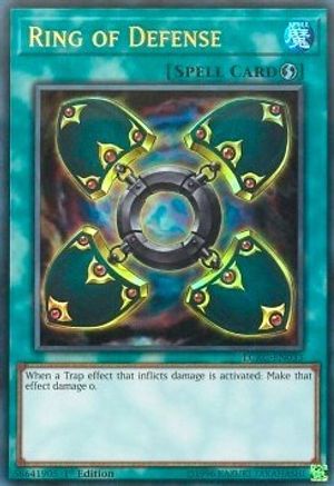 Ring of Defense (LCKC-EN033) - Legendary Collection Kaiba 1st Edition