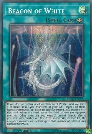 Beacon of White (LCKC-EN035) - Legendary Collection Kaiba 1st Edition