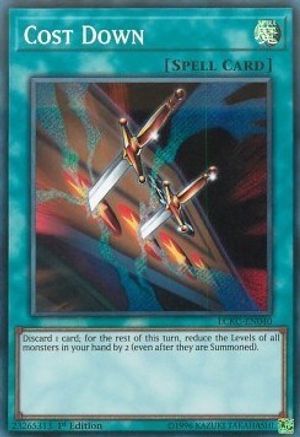 Cost Down (LCKC-EN040) - Legendary Collection Kaiba 1st Edition