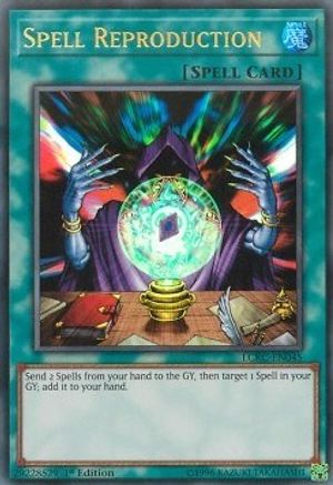 Spell Reproduction (LCKC-EN045) - Legendary Collection Kaiba 1st Edition