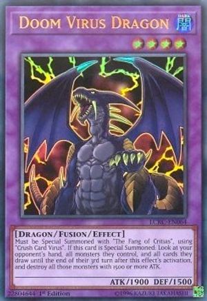 Doom Virus Dragon (LCKC-EN064) - Legendary Collection Kaiba Unlimited